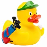Duckshop I Patito de baño Golf I Patito chirriante I L9,5 cm I Regalo para golfistas I Presente coleccionista