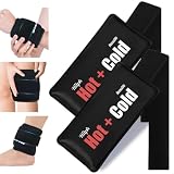 Hilph Compresa de Hielo de Gel Reutilizable, 2 Compresas de Hielo para Terapia de Calor y Frío para Lesiones, Almohadilla de Gel Caliente Frío para Cara, Cabeza, Ojos Cansados, Muelas del Juicio