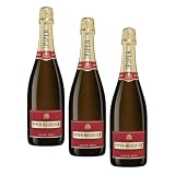Piper Heidsieck Champagne Cuvée Brut - 75 cl (Paquete de 3)