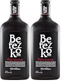 Berezko - Patxarana - Botella de Pacharán 1000 ml, El embalaje puede variar (Paquete de 2)