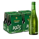 Alhambra Reserva 1925, Cerveza Fermentación Extra Lenta, Pack 24x33cl
