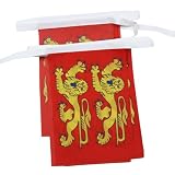 AZ FLAG Guirnalda Baja Normandía 6 m 20 banderas Poliéster Ligero 21x15 cm