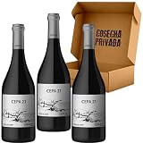 Cepa 21 - Envio 24h - Bodegas Cepa 21 Ribera del Duero - Vino Regalo - Cosecha Privada (3 x Botellas 75 cl, Cepa 21)