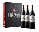 Luis Cañas - Vino Tinto con D.O. Rioja - Reserva Familia - Variedad Tempranillo, Carbernet-Sauvigon - Notas de Fruta Negra - Barricas Roble Francés y Americano - Estuche Cartón - 3 Botellas de 75 cl