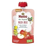 Holle Smoothie Manzana con Fresa +8 Meses 90g