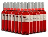 Vino Rosado - Leyenda del Páramo - Flor Del Páramo - Vino Premiado - Caja de 12 botellas de 75 cl. - Envio en caja protectora de alta resistencia para un transporte 100% seguro