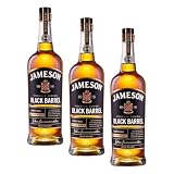 Jameson Black Barrel Whiskey Irlandés - 700 ml (Paquete de 3)