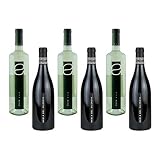 Caja de vinos con 3 botellas de vino Habla del Silencio y 3 botellas de vino blanco Dulce Eva