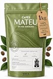 Cafés Mateu Café en Grano 1kg Specialty Coffee 100% Arábica Colombia 84 SCA Notas Frutales Tueste Artesanal Semanal Fresco