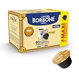 Caffè Borbone Mezcla de Café Oro - 90 Cápsulas - Compatibles con Máquinas de Café Nescafè®* Dolce Gusto®*
