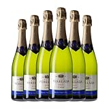Perelada Blue Festival Brut Cava Reserva 75 cl Espumoso blanco (Caja de 6 Botellas de 75 cl)
