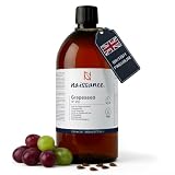 Naissance Aceite Vegetal de Semillas de Uva (No. 210) - 900ml - Natural, vegano y no OGM - Hidratante natural para el cabello y la piel