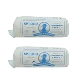 LA PASIEGA DE PEÑA PELADA Mantequilla Artesanal, PACK DE 2 Rulos de 250 gr (aprox) en Papel Sulfurizado, 82% Materia Grasa, Sabor Tradicional y Natural - Origen Cantabria