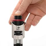 Bar Amigos® Champagne Pressure Stopper Red Rojo – De Cava Tapón de presión para botellas de champán y Espumosos Con la tecnología patentada Y Fecha Interruptor Recordatorio
