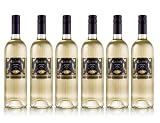 Canti - Vino blanco italiano Sauvignon D.O.C. Friuli, sabor pleno y redondo con paladar aromático, 6 x 750 ml