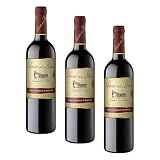 Señorío de los Llanos Crianza - Vino Tinto D.O. Valdepeñas - 1 Botella x 750 ml (Paquete de 3)