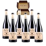 Vino Avan Crianza - x6 Botellas Vino Tinto Ribera del Duero x 75 cl - Mejor Selección ENOVINOS