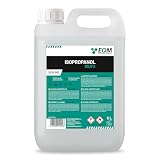 EQM SOLUCIONES QUIMICAS - ECO-301 - Alcohol Isopropílico 99,9% - 5L - Isopropanol - Limpieza componentes electrónicos, objetivos y pantallas - Limpieza de resinas en impresión 3D