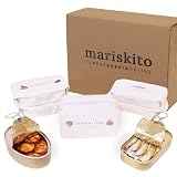 MARISKITO | Pack La Mar de Marinero - 6 Conservas Gourmet - Latas de Conservas Gallegas - Caja Regalo - Lote de Productos Delicatessen