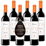 Fariña Lágrima - Vino Tinto D.O. Toro - Bodegas Fariña - 100% Tinta de Toro - Crianza 6 Meses - Elaborado con Mosto Lágrima - Pack de 6 Botellas x 75cl
