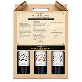 Herencia Riojana - Estuche Regalo 3 Botellas de Vino D.O. Rioja - Joven, Crianza y Reserva - Pack Cata Vino Tinto Español 3x75cl