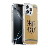 Head Case Designs Licenciado Oficialmente FC Barcelona Away 2022/23 Crest Kit Funda de Gel [Protección de Grado Militar] Compatible con Apple iPhone 16 Pro MAX Y Compatible con MagSafe