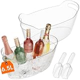 Lifewit Cubitera para Botellas 6,5L×2, Enfriador de Botellas de Vino