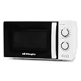 Orbegozo MIG 2130 Microondas con Grill, 20 L, Blanco | 5 Niveles de Funcionamiento y 3 Funciones Combinadas, Temporizador hasta 30 Minutos, 700-900 W