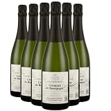 Crémant de Bourgogne Chardonnay blanco 2023 - Château Grand Grange - DOP - Borgoña - Francia - Variedades de uva Chardonnay - 6x75cl