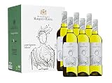 Marqués de Riscal - vino blanco Sauvignon Blanc Denominación de Origen Rueda, variedad 100% Sauvignon, 100% Orgánico - caja de 6 botellas de 75cl