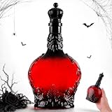 Botella de whisky estilo poción mágica de Halloween de 12.5 onzas, estilo