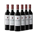 Luis Cañas - Vino Tinto con D.O. Rioja - Crianza - Variedad de Uva Tempranillo, Garnacha, Graciano, Mazuelo, Viura y Rojal - Notas Afrutadas - Incluye Caja Cartón - 6 Botellas de 75 cl