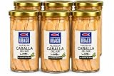 Ubago Filetes de Caballa en Aceite de Oliva Caja 6 x 150 g