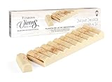 Turrón de Leche Merengada by Quique Dacosta 300g en Estuche – Torrons Vicens | Turrón gourmet de chocolate blanco con notas de limón y canela | Dulce, refrescante y aromático