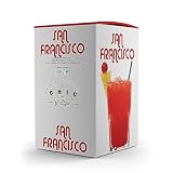 Concentrado Cóctel San Francisco Bag in Box 10 Kg (9L) Sin Alcohol que rinde 45L o más de 150 vasos Diluído en Agua y Hielo. Cocktail Más Rentable y Rápido en Menos Espacio. Por Destilerías Riojanas