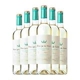 Príncipe de Viana Barrica Chardonnay Navarra Crianza 75 cl Vino blanco (Caja de 6 Botellas de 75 cl)