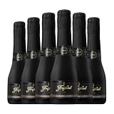 CavaFreixenetBenjamín Cordón Negro Mini Black Brut Cava Reserva Botellín 20 cl Espumoso blanco (Caja de 6 Botellín de 20 cl)