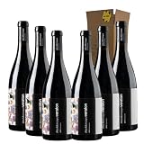 Alto Moncayo Veratón - Ideal para Maridar con Carne y Comida Mediterránea - Pack 6 Botellas 75cl