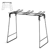 LUPATER Escurridor de Copas de Vino Plegable – Seca Copas sin Marcas para Cristalería – Soporte para Cocinas Pequeñas, Catas y Bar – Ahorra Espacio.
