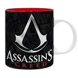 ABYSTYLE ASSASSIN'S CREED Taza Crest negro y rojo
