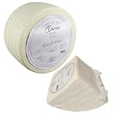 QUESOS LA ALDEA | Queso Artesano de Cabra Tierno | De leche pasteurizada de cabra | Queso Castilla-La Mancha para ensalada, tapas y cocina | Perfecto para Pack quesos gourmet (cuña de 0.75 kg)
