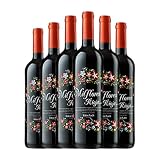 Palacio Mil Flores Tempranillo Rioja Joven 75 cl Vino tinto (Caja de 6 Botellas de 75 cl)