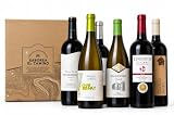 Vinos del Camino de Santiago - Caja de vino para regalar con 6 D.O. | Rioja, Ribeira Sacra, Bierzo, Somontano, Navarra y Arlanza - Saborea el Camino - Regala el Camino