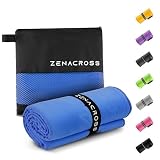 ZENACROSS - Toalla Microfibra Pequeña 30x50cm - Toalla Gym - Secado Rápido