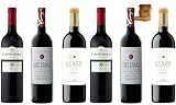 Pack Vinos Rioja - Envio 24h - 2 x Ramón Bilbao Crianza, 2 x Luis Caña Crianza, 2 Izadi Crianza - Vinos Regalo - Caja/Cesta de Navidad de Cosecha Privada (6 x Botella 75 cl, Lote 2.02)