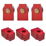 100 Piezas Etiquetas De Vino De Botellas, Etiquetas Para Botellas De Vino, Etiquetas Colgantes Para Botellas, Etiquetas Para Cuello De Botella, Para Organización De Botelleros y Bodegas(Rojo)