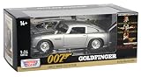 OPO 10 Coche en Miniatura reproducido en Escala 1/24 Compatible con Aston Martin DB5 James Bond Collection Goldfinger - Motormax 79857