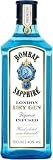 Bombay Sapphire Premium Distilled London Dry Gin, 43% vol., 70 cl / 700 ml, Ginebra Infusionada al vapor con 10 botánicos exóticos seleccionados a mano (Paquete de 6)