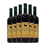 Osborne Solaz Bio Tempranillo Vino de la Tierra de Castilla Joven 75 cl Vino tinto (Caja de 6 Botellas de 75 cl)