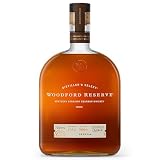 Woodford Reserve Kentucky Straight Bourbon Whiskey - 43.2% ABV, 70 cl | Triple destilado en alambiques de cobre, perfil complejo y equilibrado, más de 200 notas detectables